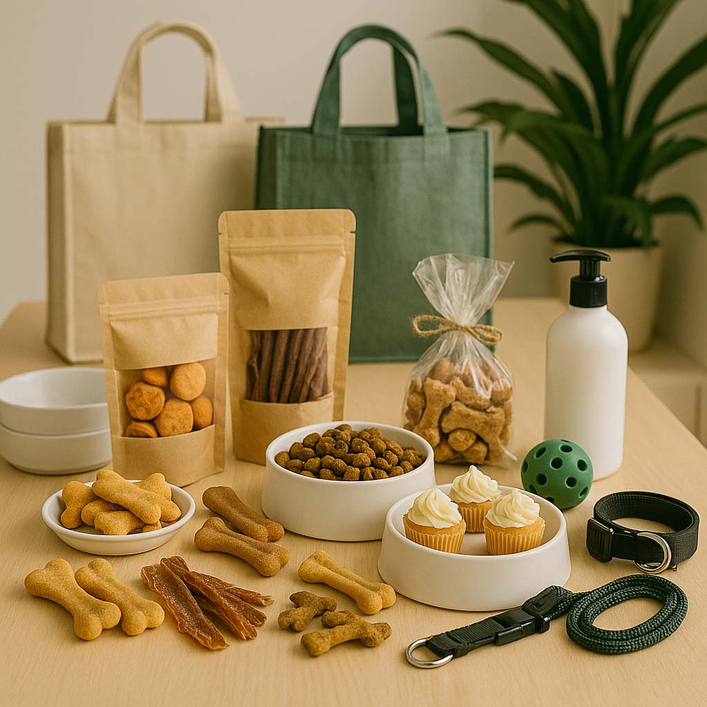 A Photo of specialty pet food and accessories